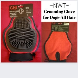 🔥🐕NWT~Dog Grooming Glove🐕